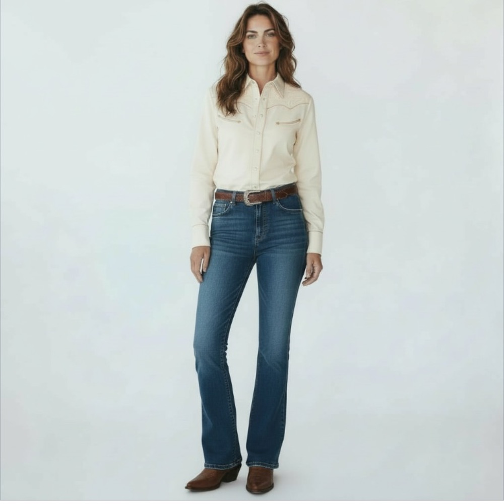 3/$25 Women’s Vintage Source of Wisdom Torrid Brand Boot Cut Jeans